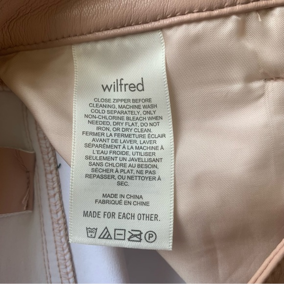 Aritzia Wilfred Melina Pant in Rose Pink size 4 - Picture 8 of 9